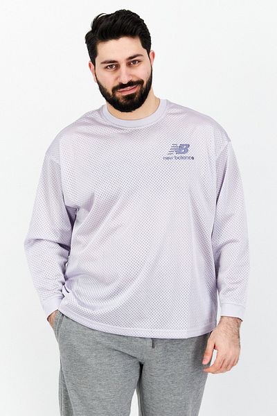 New Balance Men Sportswear Fit Training Sweatshirts, Purple