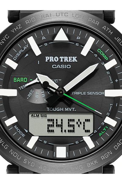 Casio Mens Watch Prw-6621y-1er, Quartz, 52mm, 10atm