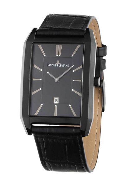 Jacques Lemans Ανδρικό ρολόι Jacques Lemans 1-2160F, Quartz, 34mm, 5ATM