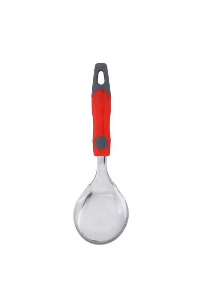 DELCASA Stainless Steel Rice Spoon, PP Handle Serving Spoon, DC1933