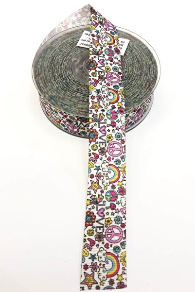 Ulutaş με τύπωμα Κορδέλα γκρογκρέιν με πολύχρωμα μοτίβα