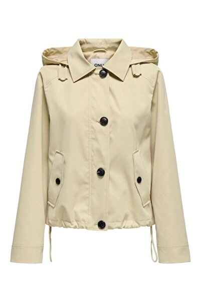 ONLY Women's Hooded Spring Parka Jacket - 15342077