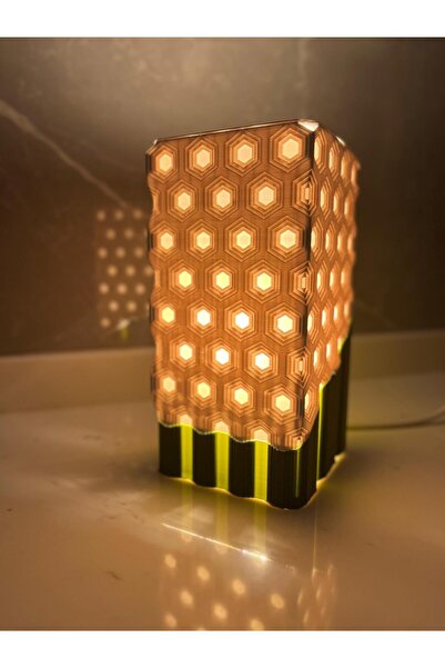 Dekor Arı Kovanı Tasarımlı Aydınlatma