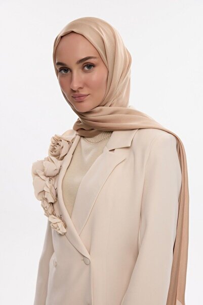 cs camellia scarf Σάλι Idol Saten Janjan - Χρυσό