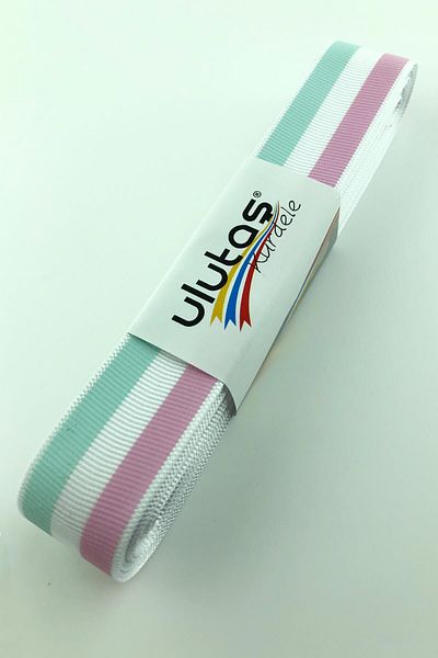 Hayalperest boncuk Ριγέ κορδέλα 10 Mt Grosgrain