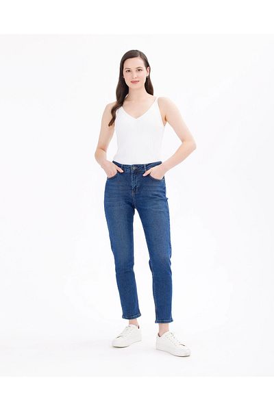 SEÇİL Pantaloni de jeans cu talie normală până la gleznă