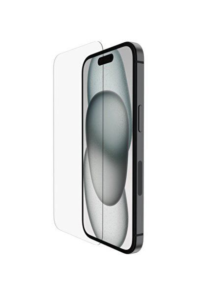 Belkin ScreenForce InvisiGlass Стъклен протектор за екран за iPhone 16/15/14 ...