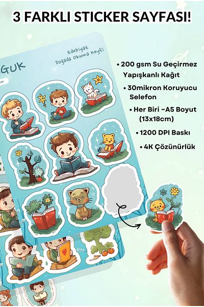 GUGUK Story in Nature Sticker Leaves Set
