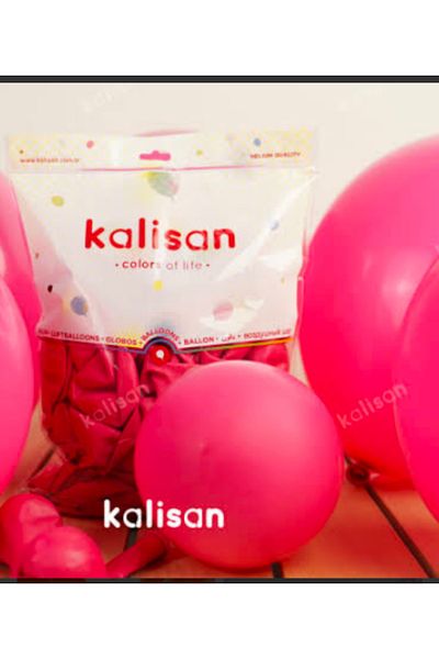Çemrek Süs Parti Kalisan Balloon 12 Inch Decoration Balloon 100 Pack