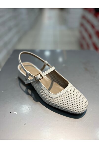 Hacıoğlu Ayakkabı Жіночі щоденні туфлі на підборах Serrace Fileli