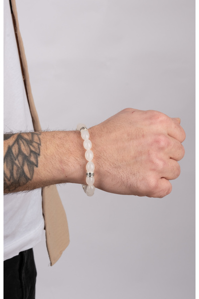 Piercing Market Steel & Silver Unisex Yeşil Fosforlu Kedigözü Hediyelik Bileklik