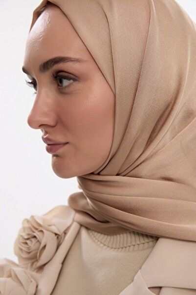 cs camellia scarf Σάλι Idol Saten Janjan - Χρυσό