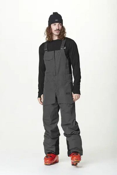 Picture Organic U28 Model Dark Gray Organic Salopet