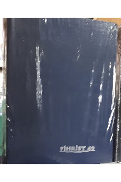 DORU FİHRİST DEFTERİ 20 x 28 cm 16 Ayraç Harf her Ayraç 40 yp Toplam 640 Yaprak