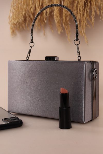 weem bag Τσάντα βραδινού φορέματος Weembag 107 Satin Canel |   Μοντέρνο ριγέ σχέδιο