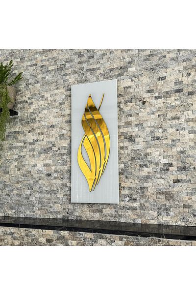 iwa concept Cuvântul lui Allah Design vertical Decor islamic din sticlă