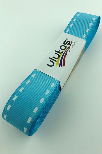 Hayalperest boncuk Τυρκουάζ Κορδέλα Με Εκτύπωση Grosgrain Κορδέλα 2,5 εκ