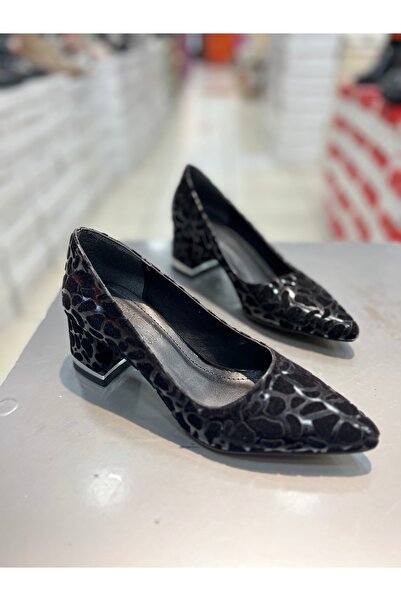 Hacıoğlu Ayakkabı Serrace Štampano Debela potpetica lu Žene Cipele sa štiklom