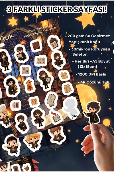 GUGUK Magic Academy Sticker Leaves Set