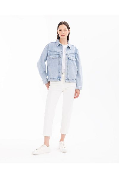 SEÇİL Jachetă de jeans cu nasturi