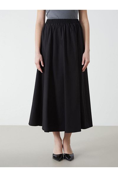 LC Waikiki Γυναικεία φούστα με φούστα LCW Modest με ελαστική μέση