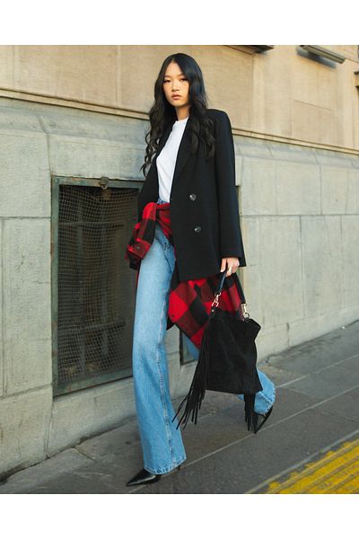 SEÇİL Pantaloni de jeans cu picioare largi