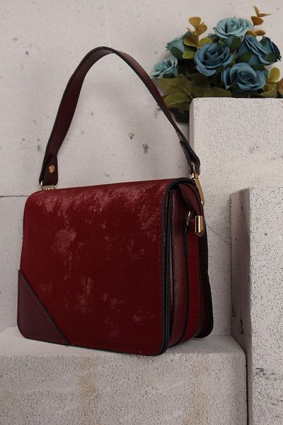 weem bag Weembag 420 Suede Siena Clutch чанта