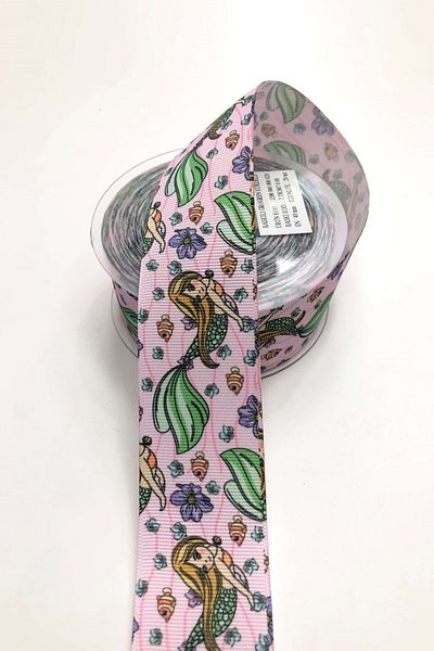 Hayalperest boncuk Κορδέλες με σχέδιο Grosgrain 4 εκ