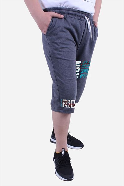 FYK COLLECTİON Ride Printed Boy's Double Pocket Capri