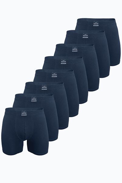 Malabadi Ανδρική Premium Smoked Modal Long Boxer Συλλογή 8 τεμαχίων - 8M250