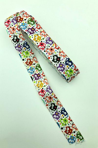 Hayalperest boncuk Κορδέλα Grosgrain με σχέδιο γάτας 10 Mt