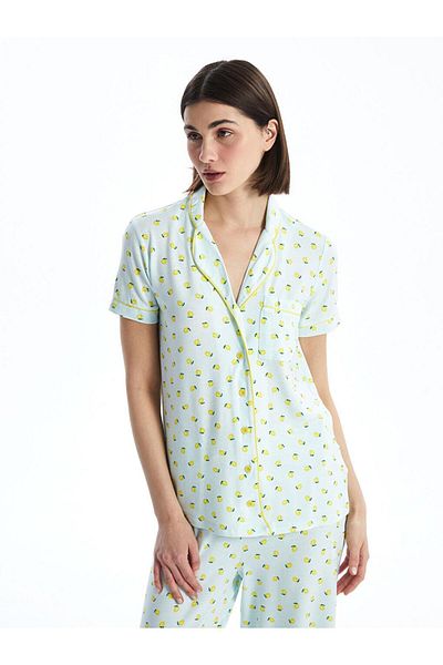 LC Waikiki Set pijamale pentru femei LCW DREAM cu guler de cămașă