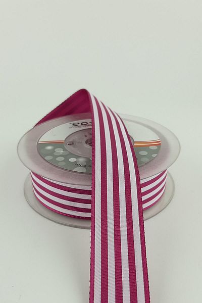 Hayalperest boncuk Κορδέλα ταφτά ριγέ 2,5 cm 20 Mt