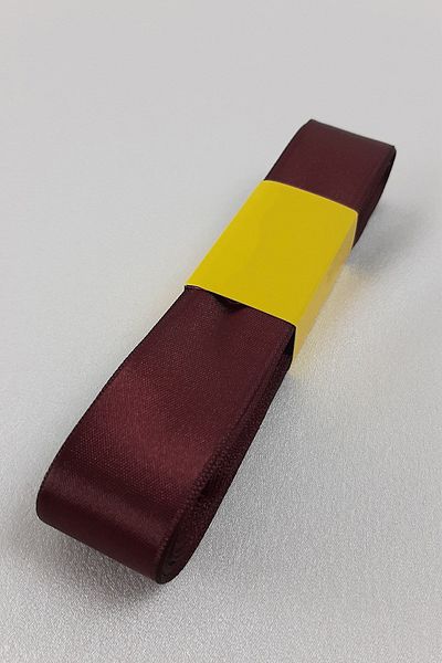 Hayalperest boncuk Burgundy Color Satin Ribbon 3 Cm