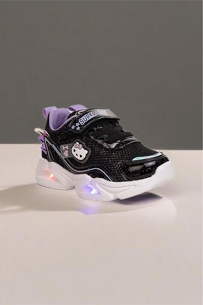 Oksit Mitty Girl's Baby Lighted Comfortable Non-Slip Sole Sneakers