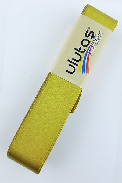 Hayalperest boncuk Oil Green Satin Ribbon 3 Cm 10 Mt