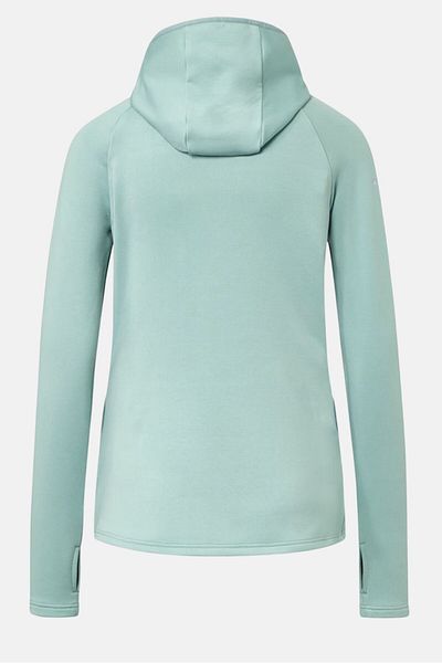 Tchibo Women Regular Fit Plain Hooded Jacket, Mint Green