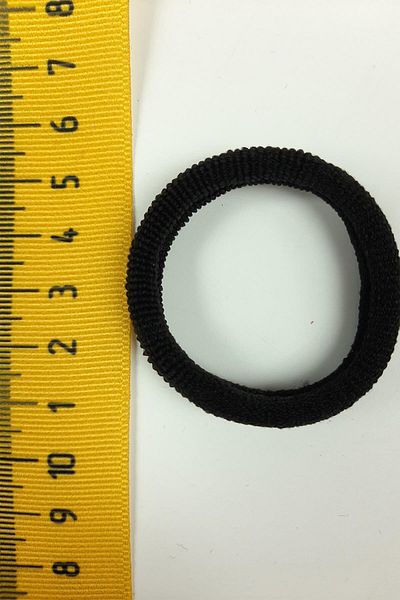 Hayalperest boncuk Black Rubber Buckle Set 8 Pieces