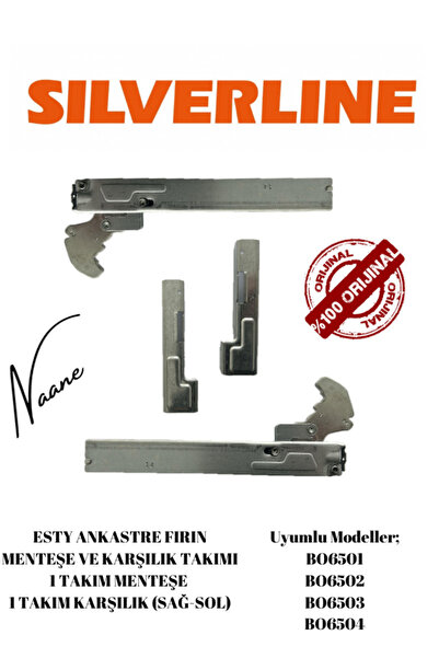 Silverline SİLVERLİNE BO6501 - BO6502 - BO6503 - BO6504 MENTEŞE VE KARŞILIK TAKIMI