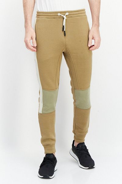 Burnside Men Regular Fit Plain Sweatpants, Brown