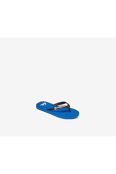 Quiksilver Kids Boys Molokai Flip Flop Sandal, Blue And Black