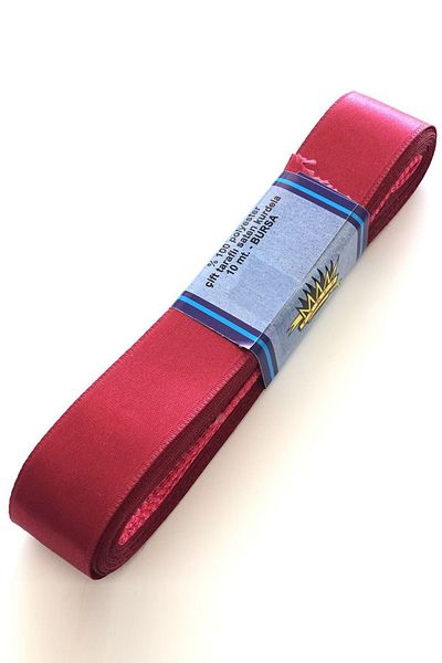 Hayalperest boncuk Panglică Satin Culoare Bordeaux 3 Cm