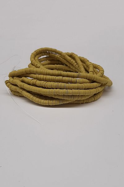 Hayalperest boncuk Χάντρες ζύμης Fimo μουστάρδας 6mm