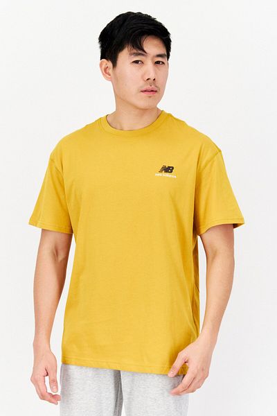 New Balance Men Sportswear Fit Training T Shirt, Mustard