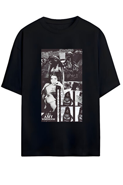 PERISENSE Oversize Combed Cotton T-Shirt 100% Cotton – Unisex Printed Streetw...