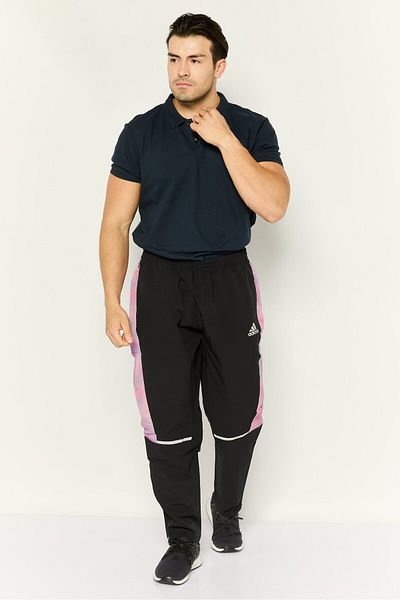 adidas Men Sportswear Fit Training Pants, Black Combo