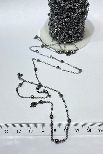 Hayalperest boncuk Metal Bulk Necklace Chain 5 Mt