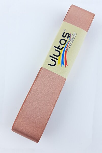 Hayalperest boncuk Panglică din satin culoare scorțișoară 3 cm 10 m