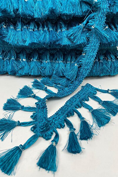 Hayalperest boncuk Topuzlu Saçak Püskül