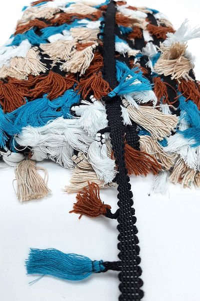 Hayalperest boncuk Cotton Fringe Tassel